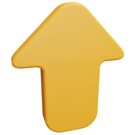 Seta para cima  3D Icon