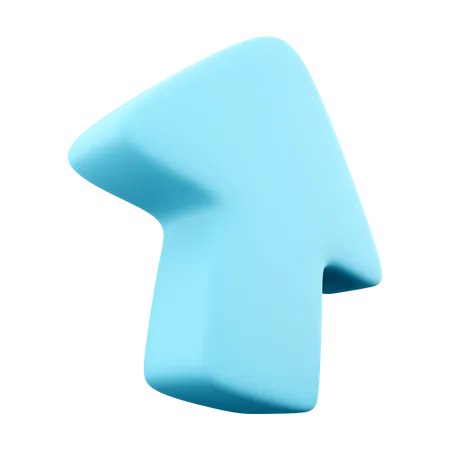 Icone De Cursor De Linha Azul De Renderizacao 3 D Renderizacao 3 D Do Icone Do Ponteiro Do Mouse 3D Icon