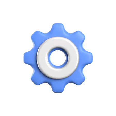 3 D Rendering Setting Tool Application Icon 3D Icon