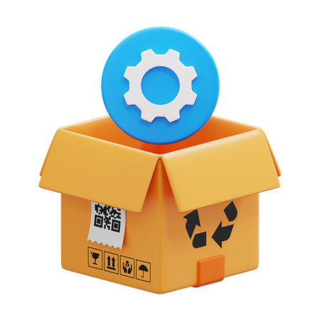 Setting Box  3D Icon