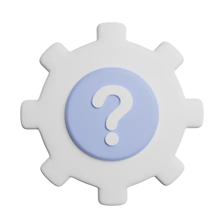 Setting Question  3D Icon