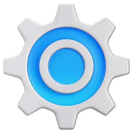 3 D Ngineering Gear Cog Wheel Mechanism Machinery Maintenance Progress Setting Cogwheel Workflow Technical Transmission Motion Industrial Technology Single 3 D Design Technical Cog Icon Creative Realistic Symbol Of Mechanism For Online App Web User 3D Icon
