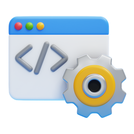 설정  3D Icon