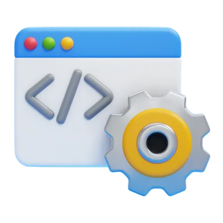 설정  3D Icon