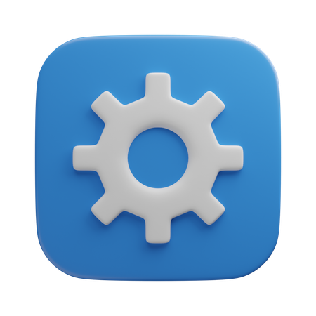 Settings  3D Icon