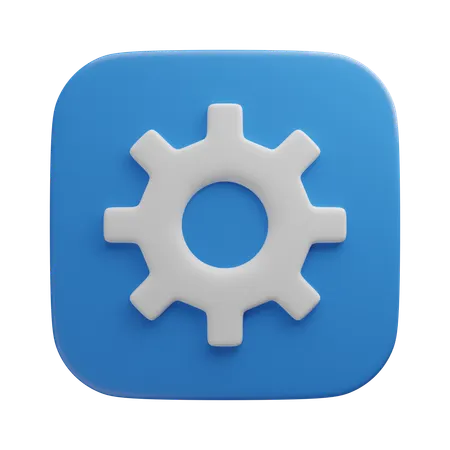 Settings  3D Icon