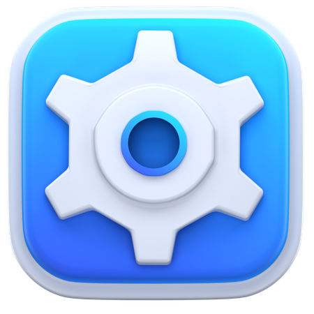 Settings  3D Icon