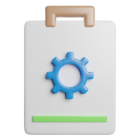 Settings  3D Icon