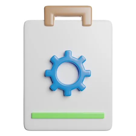 Settings  3D Icon