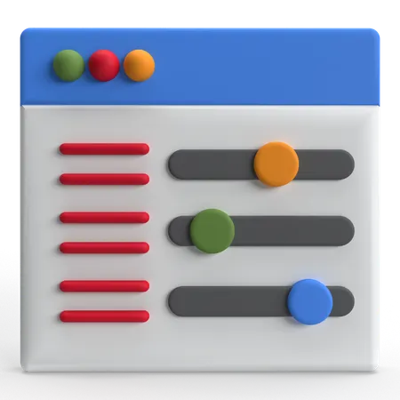 Settings  3D Icon