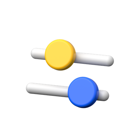 Settings Adjust  3D Icon