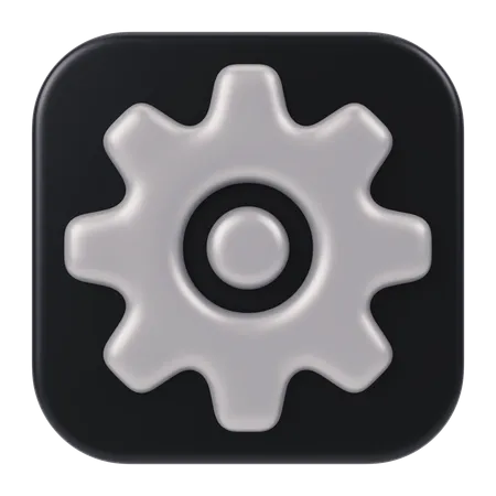 Settings App  3D Icon