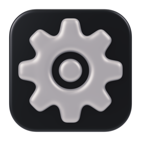 Settings App  3D Icon