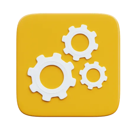 Settings App  3D Icon