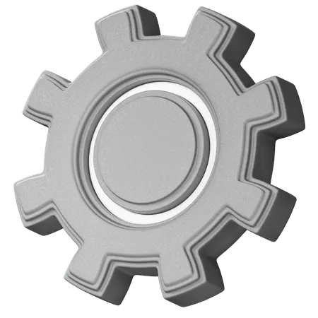 Settings Gear  3D Icon