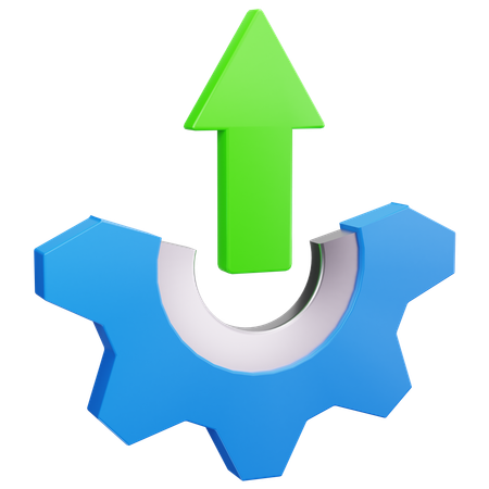 Settings Upload  3D Icon