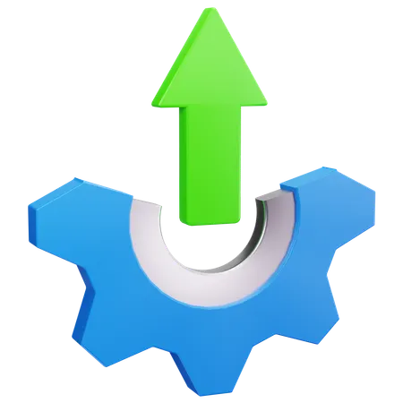 Settings Upload  3D Icon