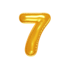 digit seven 3d logos