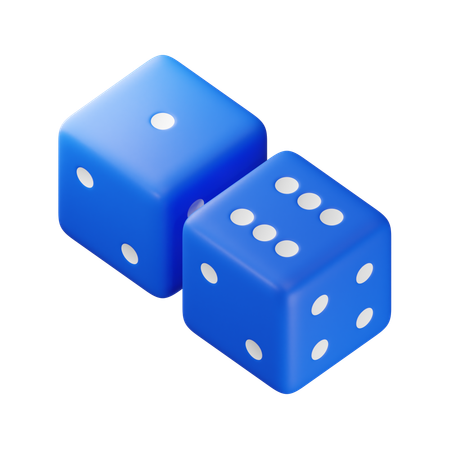 Seven Dice  3D Icon