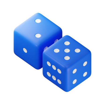 Seven Dice  3D Icon