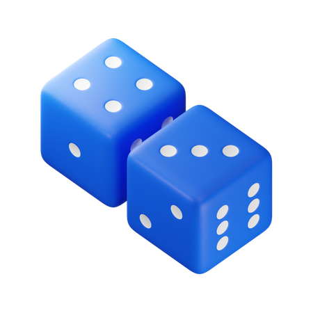 Seven Dice  3D Icon