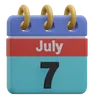 Seven July