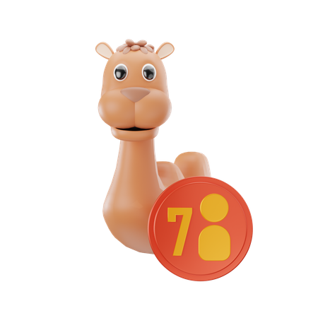 Seven People Qurban  3D Icon