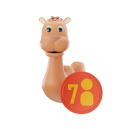 Seven People Qurban  3D Icon