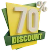 Seventy Percent Discount