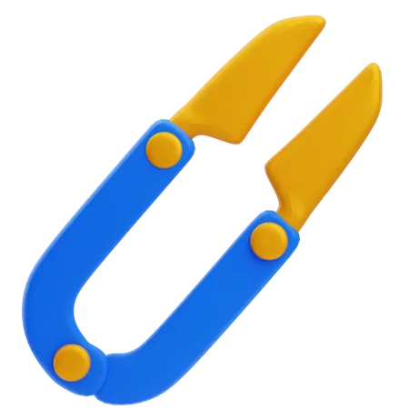 Sewing Cutter  3D Icon