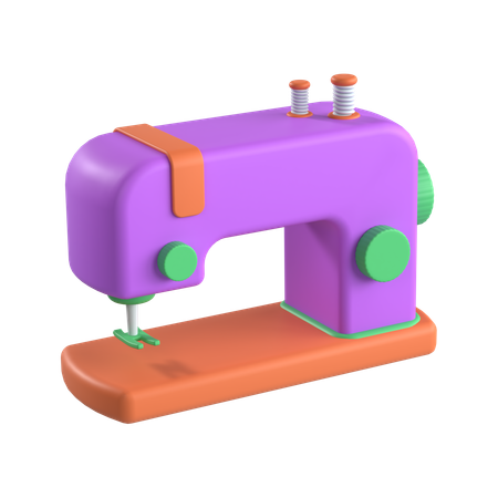 Sewing Machine  3D Icon