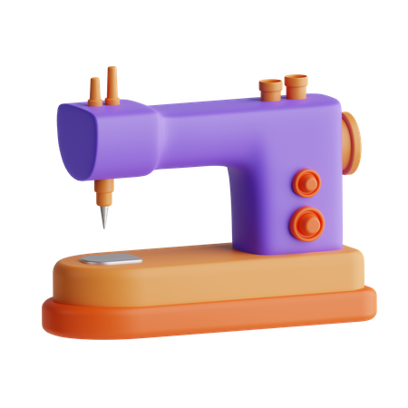 Sewing Machine  3D Icon