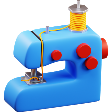 Sewing Machine  3D Icon