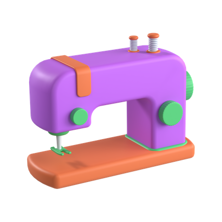 Sewing Machine  3D Icon