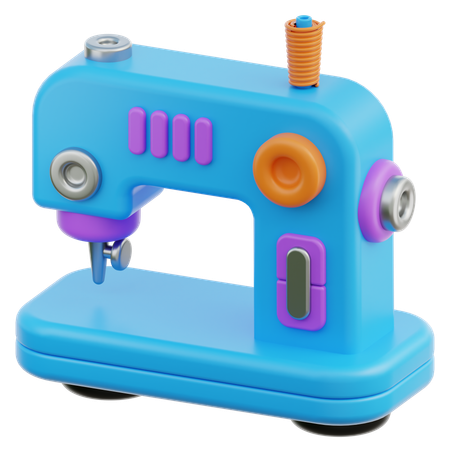 Sewing Machine  3D Icon