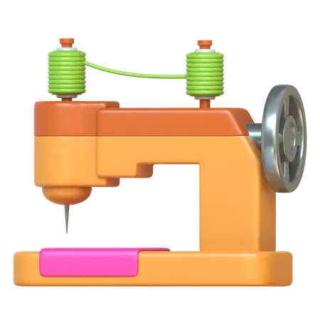 Sewing Machine  3D Icon