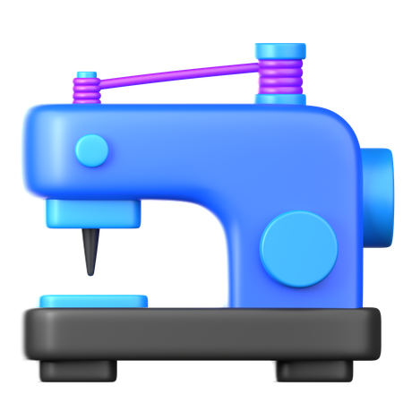 Sewing machine  3D Icon