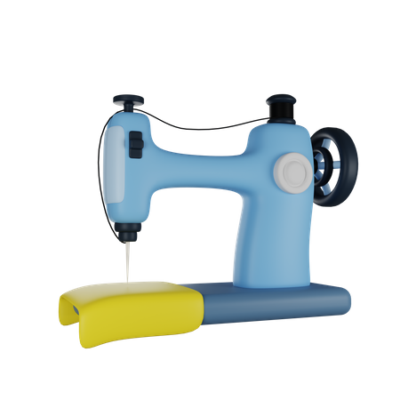 Sewing Machine  3D Illustration