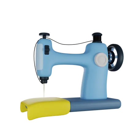 Sewing Machine  3D Illustration