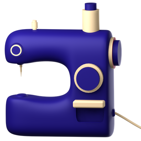 Sewing Machine  3D Icon