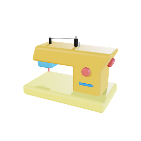 Sewing Machine  3D Icon