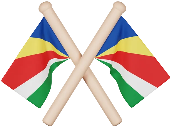 Seychelles Flag  3D Icon