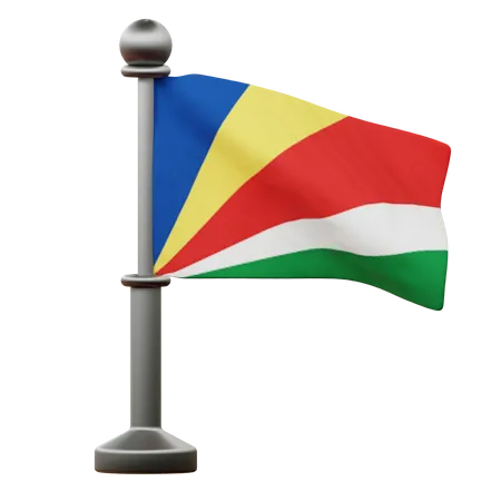 Seychelles Flag  3D Icon