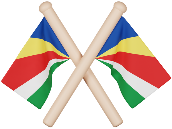 Seychelles Flag  3D Icon