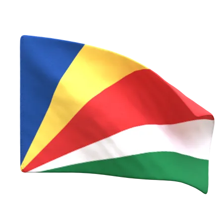 Seychelles Flag  3D Icon