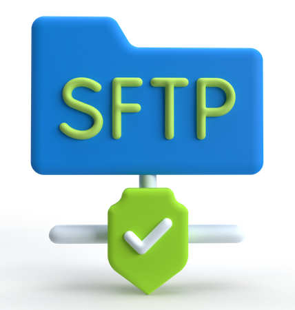 Sftp  3D Icon