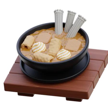 Shabu Shabu  3D Icon