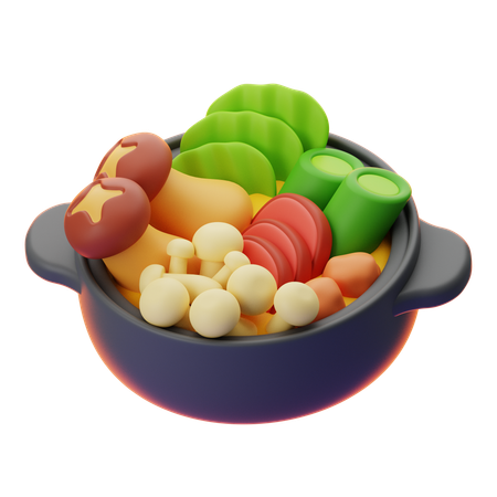 SHABU SHABU  3D Icon