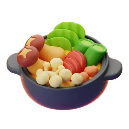 SHABU SHABU  3D Icon