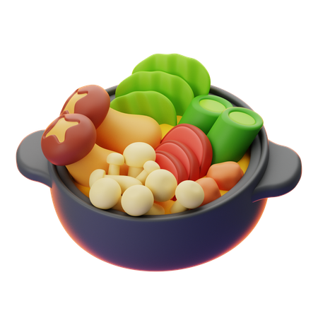 SHABU SHABU  3D Icon